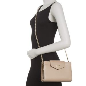 New with tags Michael Kors Leather crossbody.